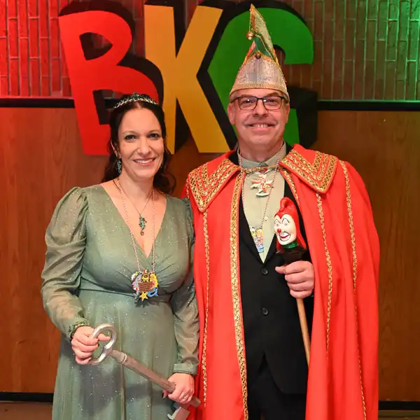 Prinzessin Katrin II. & Prinz Holger II. - Prinzenpaar der BKG 2025/2026